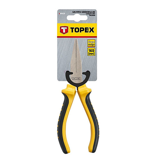 Плоскогубцы прямые TOPEX, 160мм