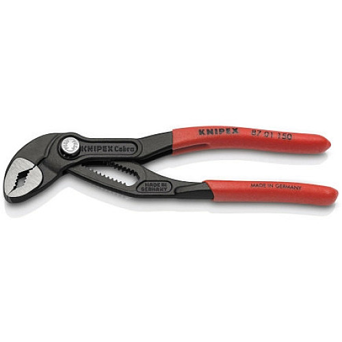 Кліщі сантехнічні KNIPEX Cobra, 0-32мм, 150мм, фосфатовані, 0.142кг