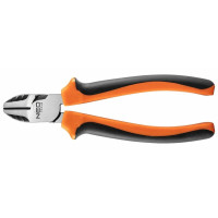 Кусачки-бокорезы Neo Tools 40% FS, до 40% уменьшение приложенных усилий, 180мм, CrNi