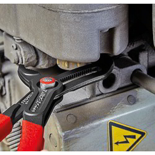 Кліщі сантехнічні KNIPEX Cobra QuickSet, 0-50мм, 250мм, фосфатовані, 0.335кг