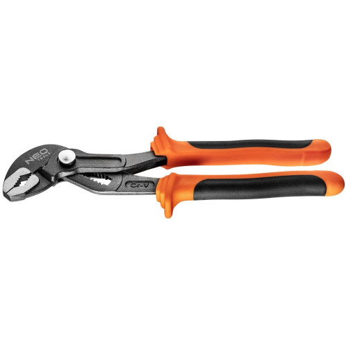 Кліщі переставні Neo Tools, 45°, робочий діапазон 0-36мм, 240мм