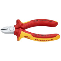 Кусачки-бокорізи KNIPEX діелектричні для робіт під напругою 10000В 0-4мм 125мм 0.121кг