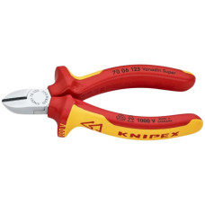 Кусачки-бокорізи KNIPEX діелектричні для робіт під напругою 10000В 0-4мм 125мм 0.121кг