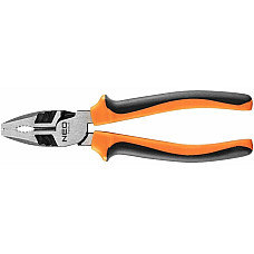 Плоскогубцы комбинированные Neo Tools 40% FS, до 40% уменьшение приложенных усилий, 200мм, CrNi
