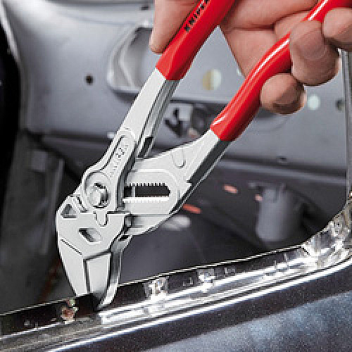 Кліщі переставні KNIPEX, 0-40мм, 180мм, хромовані, 0.23кг