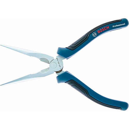 Плоскогубцы Bosch Professional комбинированные, удлиненные, бокорезы, набор 3шт