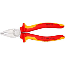 Плоскогубці KNIPEX діелектричні для робіт під напругою 10000В 180мм 0.264кг