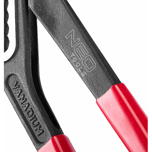 Кліщі переставні Neo Tools, 45°, робочий діапазон 0-38мм, 250мм