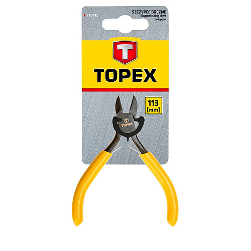 Кусачки-бокорізи TOPEX, прецизійні, 113мм