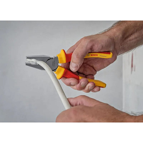 Плоскогубці комбіновані Bosch Professional, 180мм, VDE