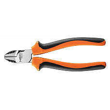 Кусачки-бокорезы Neo Tools 40% FS, до 40% уменьшение приложенных усилий, 160мм, CrNi