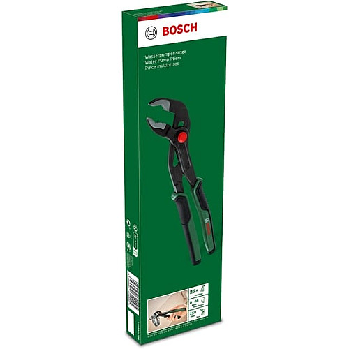 Кліщі переставні Bosch, 250мм, діапазон 0-46мм