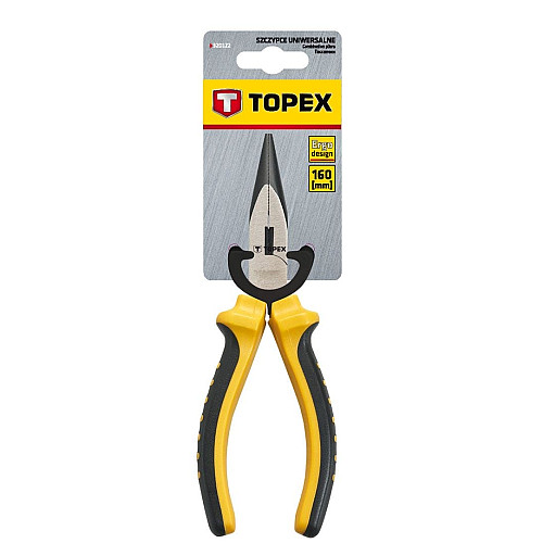 Плоскогубцы удлиненные прямые TOPEX, 160мм