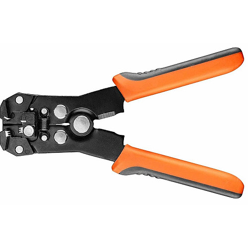 Съемник изоляции Neo Tools, автоматический, 0.5-6мм2, RG6/59, кусачки, 160мм