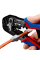 Кліщі обтискні KNIPEX Western, для обтиску штекерів 190мм фосфатовані 0.345кг