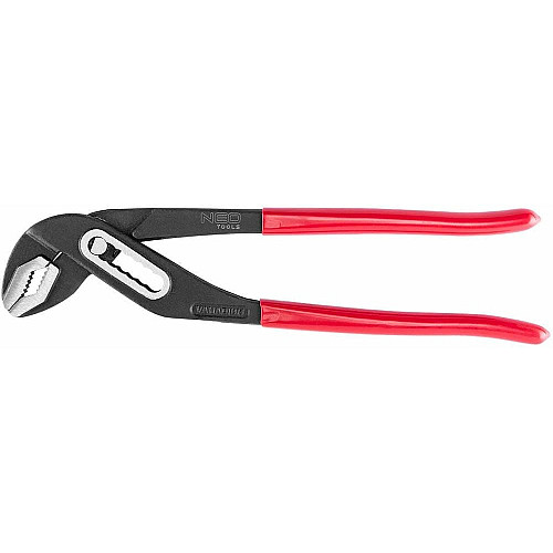 Кліщі переставні Neo Tools, 45°, робочий діапазон 0-38мм, 250мм
