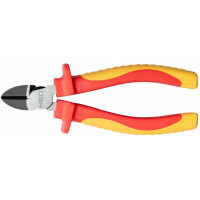 Кусачки-бокорезы Neo Tools, диэлектрические, для работ под напряжением 1000В, 55-60HRc, 160мм, CrV