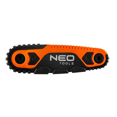 Ключи шестигранные Neo Tools, 121мм, 1.5-8мм, складываются в корпус, набор 8шт.