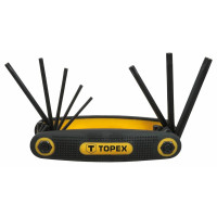 Ключі Torx TOPEX, T9-T40, складаються в ручку, набір 8шт