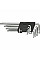 Ключи Torx TOPEX, длинные, CrV, T10-T50, набор 9шт