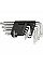 Ключі Torx TOPEX, короткі, CrV, T10-T50, набір 9шт