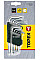 Ключі Torx TOPEX, короткі, CrV, T10-T50, набір 9шт