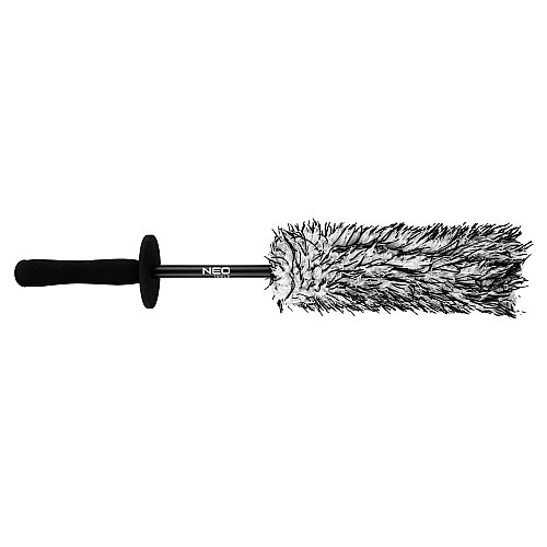 Щітка автомобільна Neo Tools для ободів 43см D 8см
