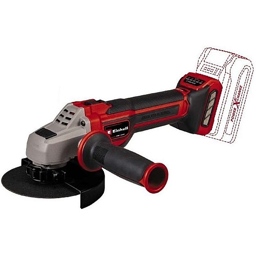 Шлифмашина аккумуляторная Einhell Professional TP-AG 18/125 CE QLI - Solo PXC 125мм 18В 3000-10500об/мин постоянные обороты 1.7кг без АКБ и ЗП