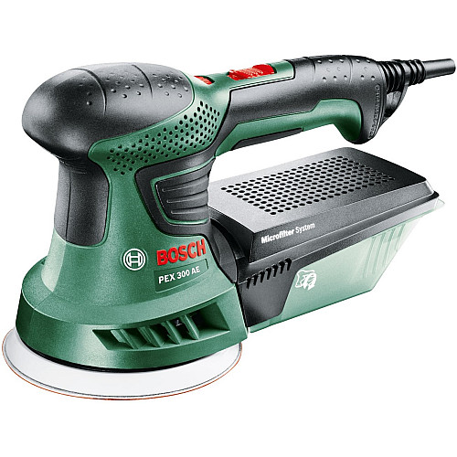 Шліфмашина ексцентрикова Bosch PEX 300 AE 200Вт 125мм 4000-24000об/хв 1.5кг
