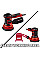 Шлифмашина эксцентриковая Einhell TC-RS 425 E 425Вт 125мм 12000-26000 цв/мин 1.7кг