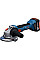 Шлифмашина угловая аккумуляторная Bosch Professional GWS 18V-8 125мм 18В 1x4А·час 0-11000об/мин 1.6кг кейс ЗП GAL 18V-40