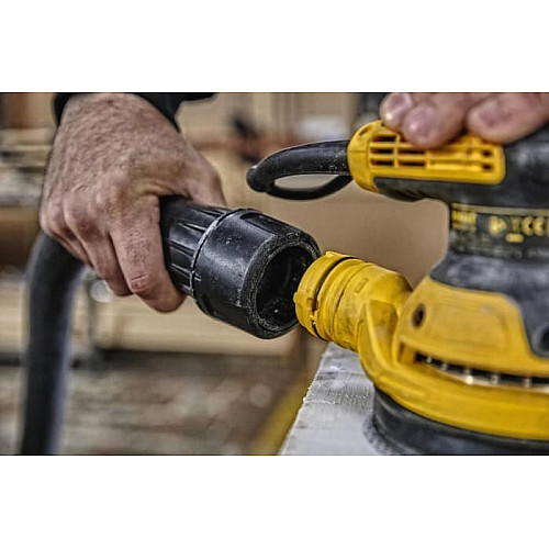 Шлифмашина эксцентриковая DeWalt 280Вт 8000-12000об/мин 125мм амплитуда 2.6мм 1.28кг