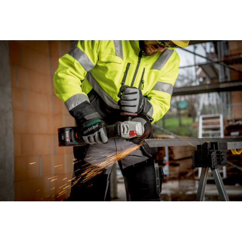 Шліфмашина кутова акумуляторна Metabo WVB 18 LT BL 11-125 125мм 18В 2800-10000об/хв 1.8кг без АКБ та ЗП