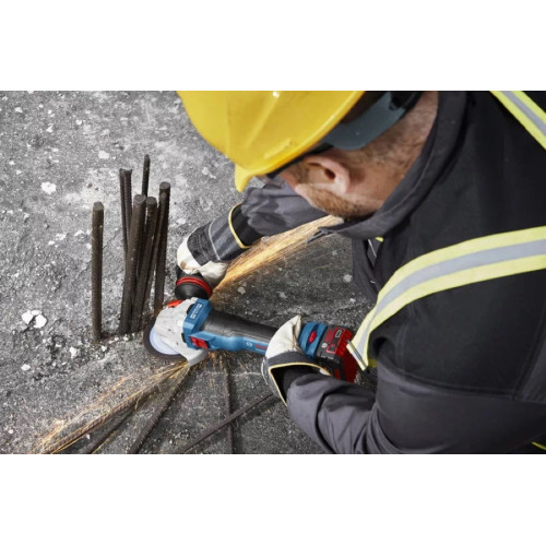 Шліфмашина кутова акумуляторна Bosch Professional GWS 18V-11 125мм 18В 2x5А·год 0-9000об/хв 1.7кг кейс ЗП GAL1880CV