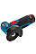 Шліфмашина кутова акумуляторна Bosch Professional GWS 12V-76 76мм 12В 1х3А·год 19500об/хв 0.89кг