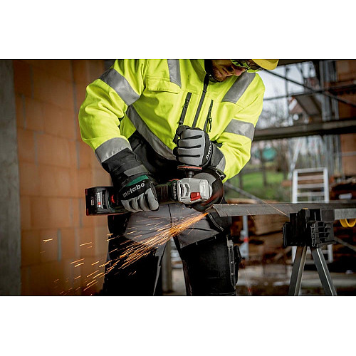 Шлифмашина угловая аккумуляторная Metabo WVB 18 LT BL 11-125 Quick 125мм 18В 2х5.5А·час 2800-10000об/мин 1.8кг