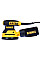 Шлифмашина эксцентриковая DeWalt 280Вт 8000-12000об/мин 125мм амплитуда 2.6мм 1.28кг
