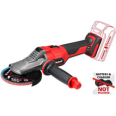 Шліфмашина кутова акумуляторна Einhell Professional TP-AG 18/125 F Li BL - Solo PXC 18В 125мм 8500об/хв плаский редуктор 1.57кг без АКБ та ЗП