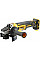 Шлифмашина угловая аккумуляторная DeWalt XR Li-lon 18B 125мм 9000об/мин кейс 1.74кг без АКБ и ЗП