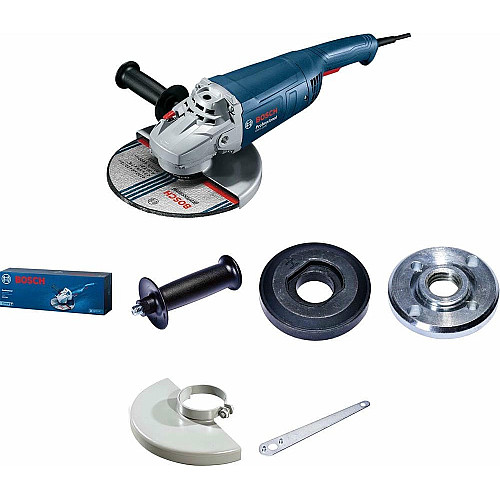 Шлифмашина угловая Bosch Professional GWS 2200 180мм 2200Вт 8500об/мин 5.2кг