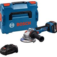 Шліфмашина кутова акумуляторна Bosch Professional GWS 18V-11S 125мм 18В 1x5А·год 0-9000об/хв 1.7кг кейс ЗП GAL1880CV