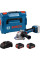 Шліфмашина кутова акумуляторна Bosch Professional GWS 18V-11 125мм 18В 2x5А·год 0-9000об/хв 1.7кг кейс ЗП GAL1880CV