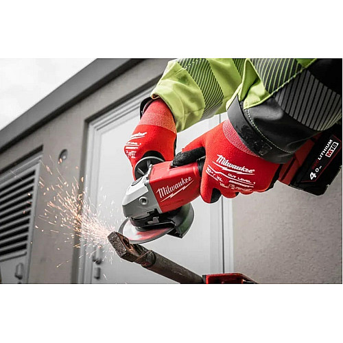 Шлифмашина угловая аккумуляторная Milwaukee M18 BLSAG125X-0 125мм 18В 11000об/мин 2.4кг кейс без АКБ и ЗП