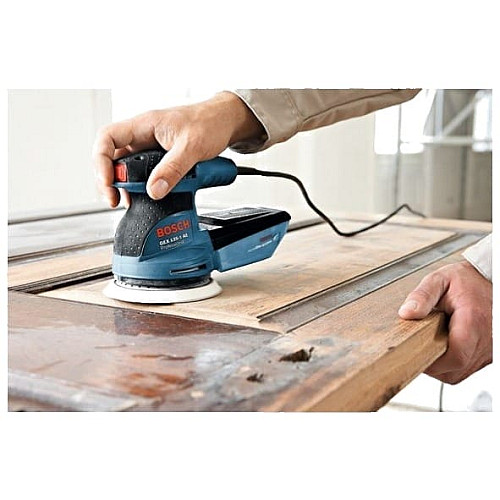 Шлифмашина эксцентриковая Bosch Professional GEX 125-1 AE 250Вт 125мм 7500-12000об/мин 1.3кг