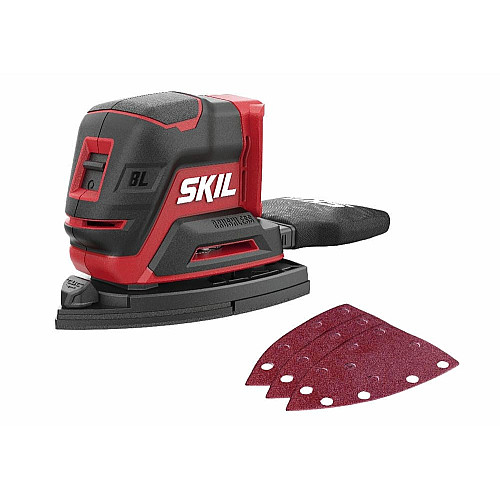 Шлифмашина вибрационная аккумуляторная SKIL 3720 CC Compact 20В 151х102мм 21000цв/мин 0.7кг без АКБ и ЗП