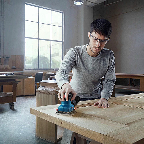 Шлифмашина вибрационная Bosch Professional GSS 140 A 220Вт платформа 101х112 28000цв/мин 1.1кг