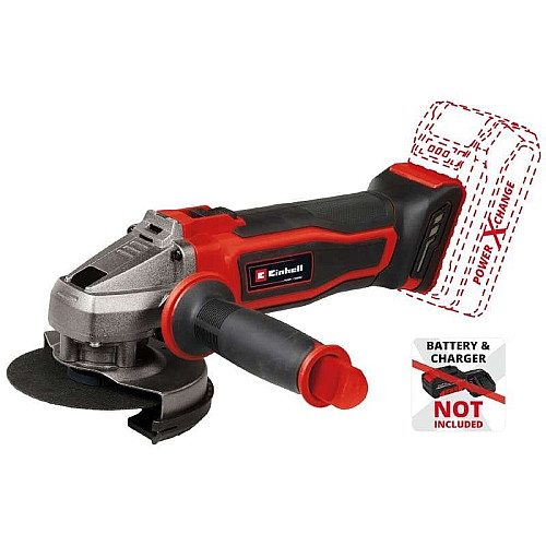 Шлифмашина угловая аккумуляторная Einhell TE-AG 18/115-2 Li-Solo PXC 18В 115мм 8500об/мин 1.7кг без АКБ и ЗП