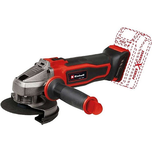 Шлифмашина угловая аккумуляторная Einhell TE-AG 18/115-2 Li-Solo PXC 18В 115мм 8500об/мин 1.7кг без АКБ и ЗП