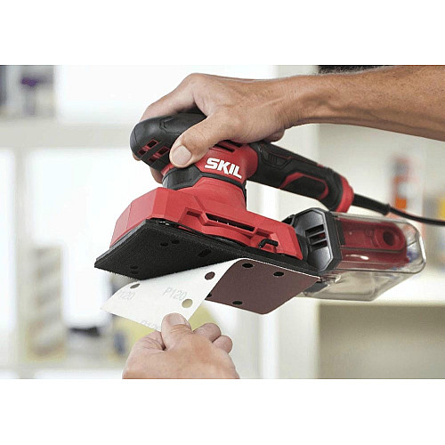 Шлифмашина вибрационная SKIL 7362 AA 280Вт платформа 92х185 14000-26000 цв/мин 1.6кг