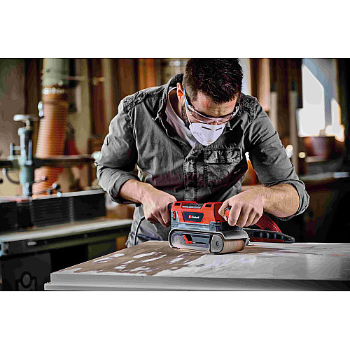 Шліфмашина стрічкова Einhell TE-BS 850E 850Вт 75х533мм кабель 3м 3.33кг